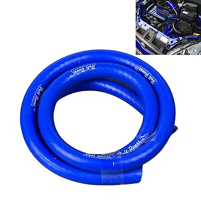 #ad 10mm 3 8quot; Blue Vacuum Coolant Fuel 2PLY Silicone Hose Racing Line Pipe Tube 1FT $0.99