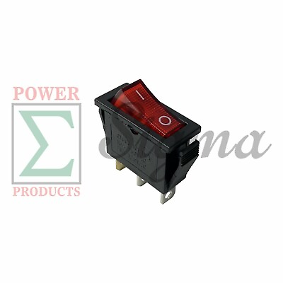 #ad Battery On Off Red Light Switch For Pulsar 4500W Inverter Generator PG4500ISR $7.99