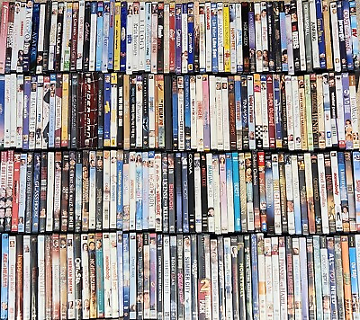 #ad JUMBO DVD LOT #4 Pick Your Own Movies New and Like New Case Included $2.74