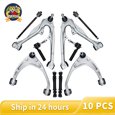 #ad 2015 2016 Escalade Tahoe Yukon Control Arms Ball Joints Tie Rods End Links Kit $369.95