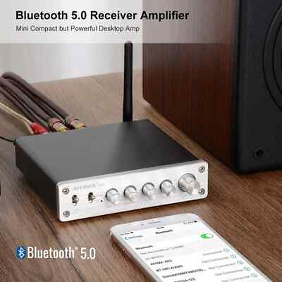#ad Digital Audio Power Amplifiers 50W x 2100W channel 2.1 Bluetooth $118.75