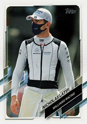 #ad 2021 Topps Formula One Nicholas Latifi Base Card F1 Williams #42 $2.05