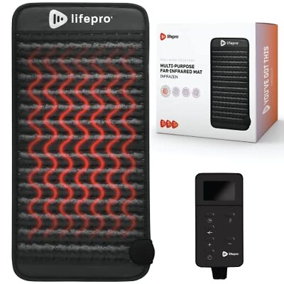 #ad Lifepro Far Infrared Mini Mat Portable with Far Infrared Heating Pads $137.97