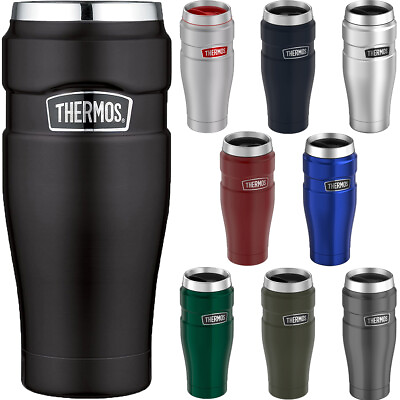#ad Thermos 16 oz. Stainless King Vacuum Insulated Stainless Steel Travel Mug $25.25