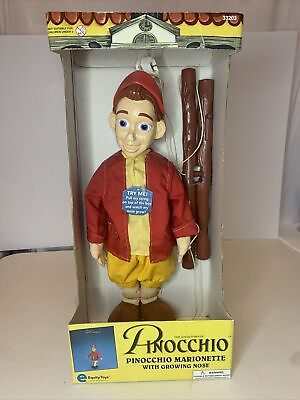 1996 The Adventures Of Pinocchio Marionette Puppet Movie Figure Excellent Disney $39.99