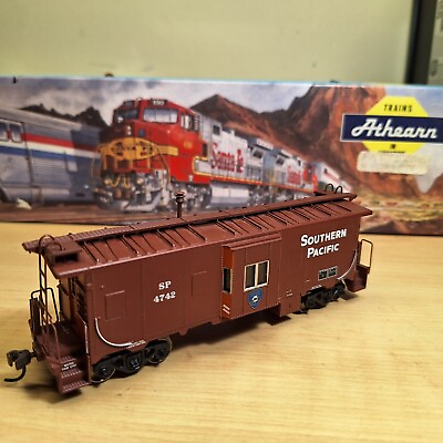 #ad HO Athearn SOUTHERN PACIFIC bay window caboose rtr for train set Police $37.95