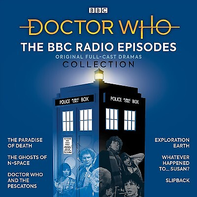 #ad BBC Radio Episodes Collection : 3rd 4th amp; 6th Doctor Audio Dramas Hardcover... $30.57