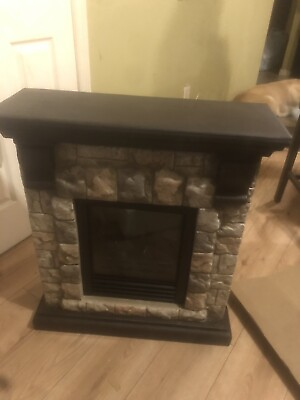 #ad electric fireplace heater tv stand $201.00