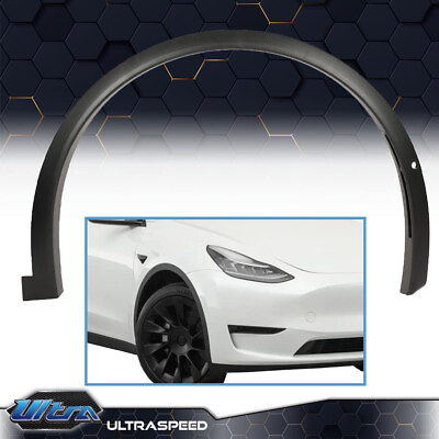 #ad Fit For 2016 2021 Tesla Model X Front Right Fender Wheel Flare Molding Right $52.51