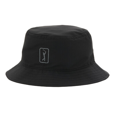 #ad PGA Tour Men#x27;s Reversible Bucket Hat OSFM Fits Up To 7.5 Hat Size Brand New $11.00