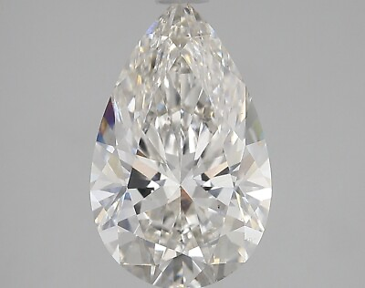 #ad Lab Created Diamond 3.79 Ct Pear H VS2 Quality Excellent Cut IGI Certified $1324.80