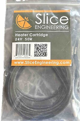 #ad Slice Engineering 50w 24v Heater Cartridge NEW IN SEALED PACKAGING. P8 $19.99