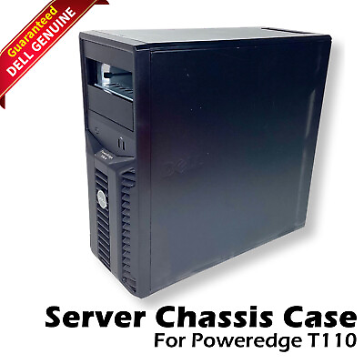 #ad Dell Poweredge T110 II Server Chassis Case with Trays amp; Fan WC6HK 0WC6HK $74.95