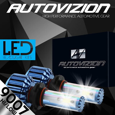 #ad Cree 9007 HB5 200W 20000LM LED Headlight Kit Hi amp; Low 6000K White Bulbs Power $27.99