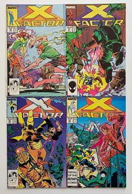 #ad X Factor #20 to #23. Marvel 1987 4 x High Grade issues. GBP 34.50