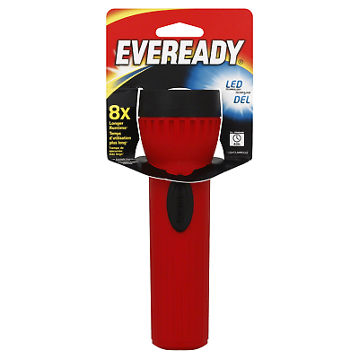 #ad EVEREADY LED Flashlight Durable and Easy to Use Assorted Colors $7.95