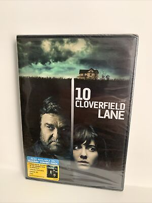 #ad 10 CLOVERFIELD LANE DVD 2016 BRAND NEW RATED PG 13 WIDESCREEN HORROR $4.90