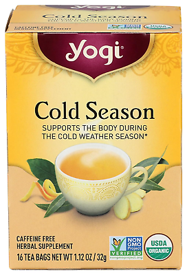 #ad HERBAL BLEND Tea Cold Season Herbal Blend 16 Tea Bagsquot; $5.95