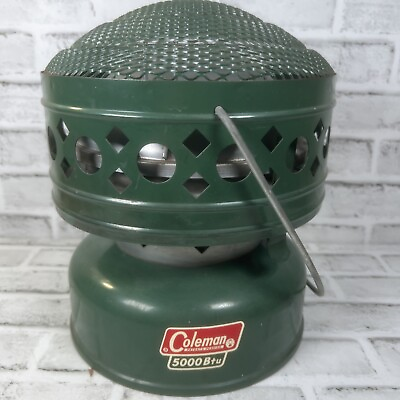 #ad vintage Coleman Catalytic Heater 5000 BTU 511A Dec 1966 Clean Condition Untested $32.00