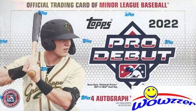 #ad 2022 Topps Pro Debut HUGE 24 Pack Factory Sealed HOBBY Box 4 AUTOS192 Cards $86.95
