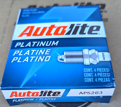 #ad Autolite AP5263 Platinum Spark Plug Set of 4 $11.99