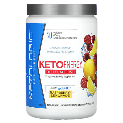 #ad Keto Energy BHB Caffeine Raspberry Lemonade 8.9 oz 255 g $34.99