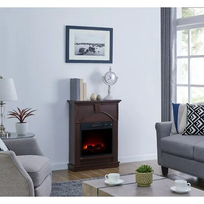 #ad 26 Inch Electric Fireplace Heater Warmth for Home NEW $123.75