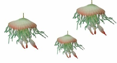 #ad 24 Glow in the Dark Jellyfish Realistic Rubber Replicas Mamejo Nature AAA Brand $44.95