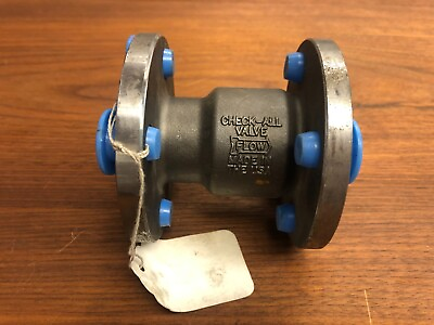 #ad Check all 1quot; Flanged Check Valve $150.00