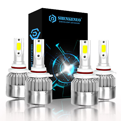 #ad For Toyota Camry 2000 2005 2006 LED Headlight High Low Beam BULBS White 4X Combo $25.00