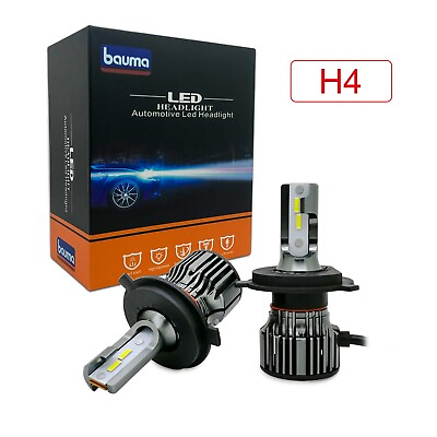 #ad 9003 H4 LED Headlight Bulbs Kit 10000W 1000000LM Hi Lo Beam Super Bright White $26.47