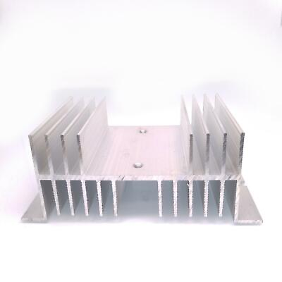 #ad US Stock Aluminum Heat Sink 125mm x 70mm x 50mm for Solid State Relay SSR $15.58