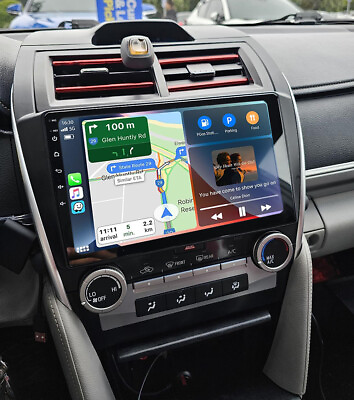 #ad For 2012 2014 Toyota Camry Radio Car Apple Carplay Android GPS Navigation 232GB $131.99