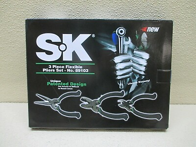 #ad SK Flexible Pliers Set 3PC Combination No. 89103 $47.99
