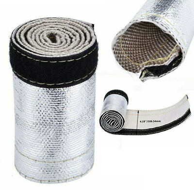 #ad Insulated Metallic Heat Shield Sleeve Wire Hose Cover Wrap Loom Tube $18.45