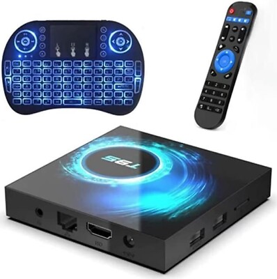 #ad New T95 Super Smart Box 4K 6K Ultra HDR TV Box Free Channels $119.99