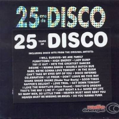 #ad 25 Years of Disco Various Audio CD By 25 Years of Disco VERY GOOD $11.05