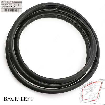 #ad Rear Lh Opening Weatherstrip Rubber For Nissan NP300 D23 Pro 4X 2015 2021 $74.23