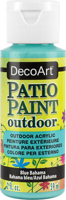 #ad Patio Paint 2oz Blue Bahama DCP 63 $7.99