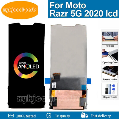 #ad 6.2quot; OEM LCD Display For Motorola Moto Razr 5G 2020 LCD Touch Screen Replacement $112.79