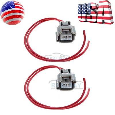 #ad 2 x Turn Light Signal Harness Cable Connector For Toyota Lexus Scion 90980 11019 $5.97