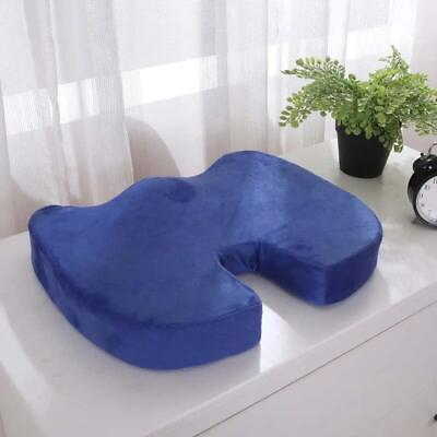 #ad New Miracle Orthopedic Cushion Comfort Seat Soft Foam Pad Seat Pillow Chair $23.99