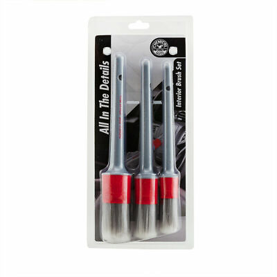 #ad Chemical Guys ACC600 All in The Details Interior Detailing Brushes 3 Brushes $19.99