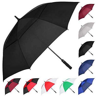 #ad MRTLLOA 54 62 68 72 Inch Automatic Open Golf Umbrella Extra Large Oversize Doub $34.33