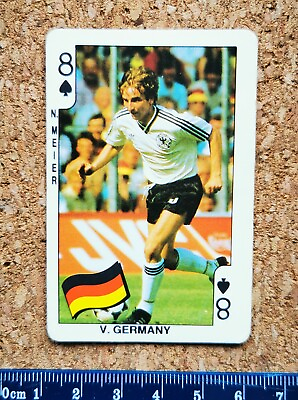 #ad Dandy Bubble Gum 1986 Single Football Cards International Players Various Teams GBP 2.00