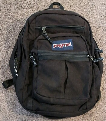#ad Jansport Big Student Black Backpack $24.99