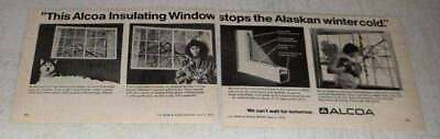 #ad 1978 Alcoa Aluminum Insulating Window Ad Alaskan Cold $19.99