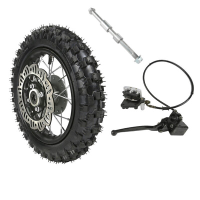 #ad 10quot; 2.50 10 Front Rim amp;Tire Wheel Assembly Disc Brake for pit Bike Honda CRF50 $148.33