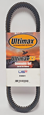 #ad ULTIMAX XS SNOWMOBILE BELT PERFORMANCE BELTS BY TIMKEN DRIVE BELT XS801 $176.60