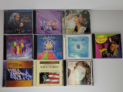 #ad Lot Of 10 Mostly Christian Gospel Cds Pre owned $11.99